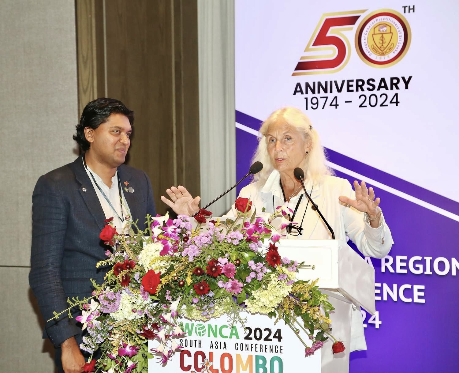 Dr. Anna Stavdal and Dr. Sankha Randenikumara